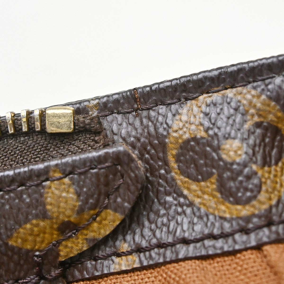 Louis Vuitton Cabas Piano Monogram Canvas Brown Canvas Tote Bag Bag (Pre-Owned)