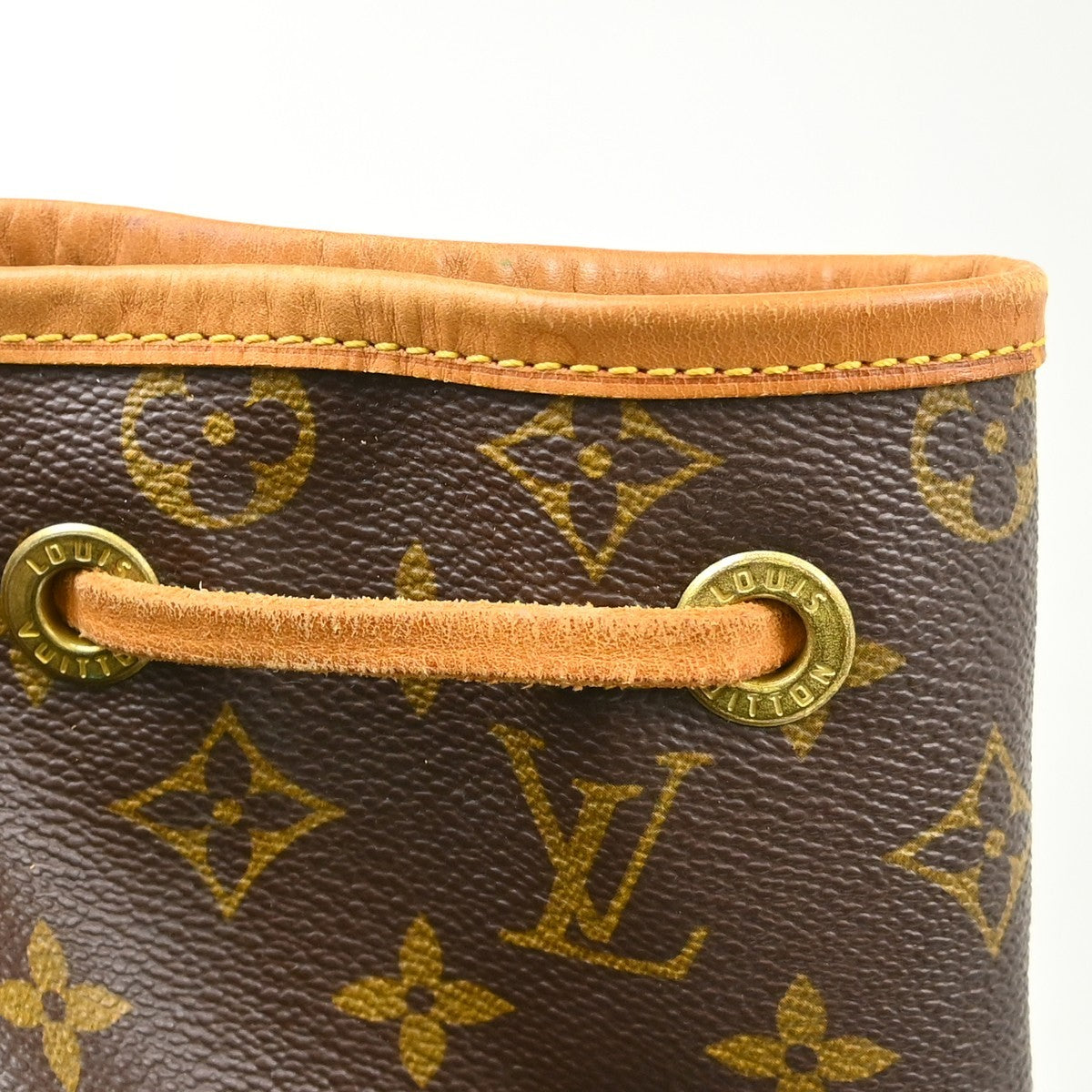 Louis Vuitton Vintage Montsouris Monogram Canvas Brown Canvas Backpack Bag (Pre-Owned)