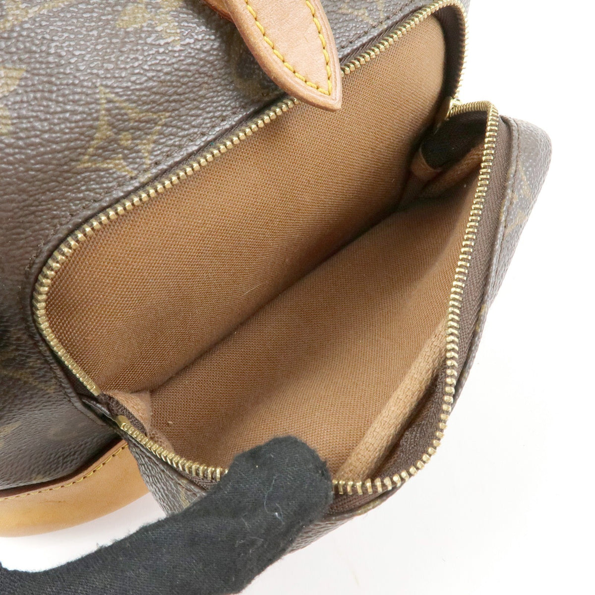 Louis Vuitton Vintage Montsouris Monogram Canvas Brown Canvas Backpack Bag (Pre-Owned)
