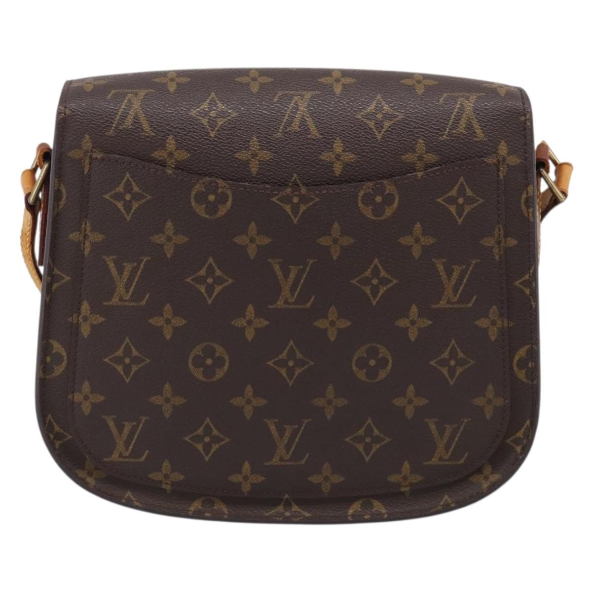 Louis Vuitton Saint Cloud Monogram Canvas Brown Canvas Handbag (Pre-Owned)