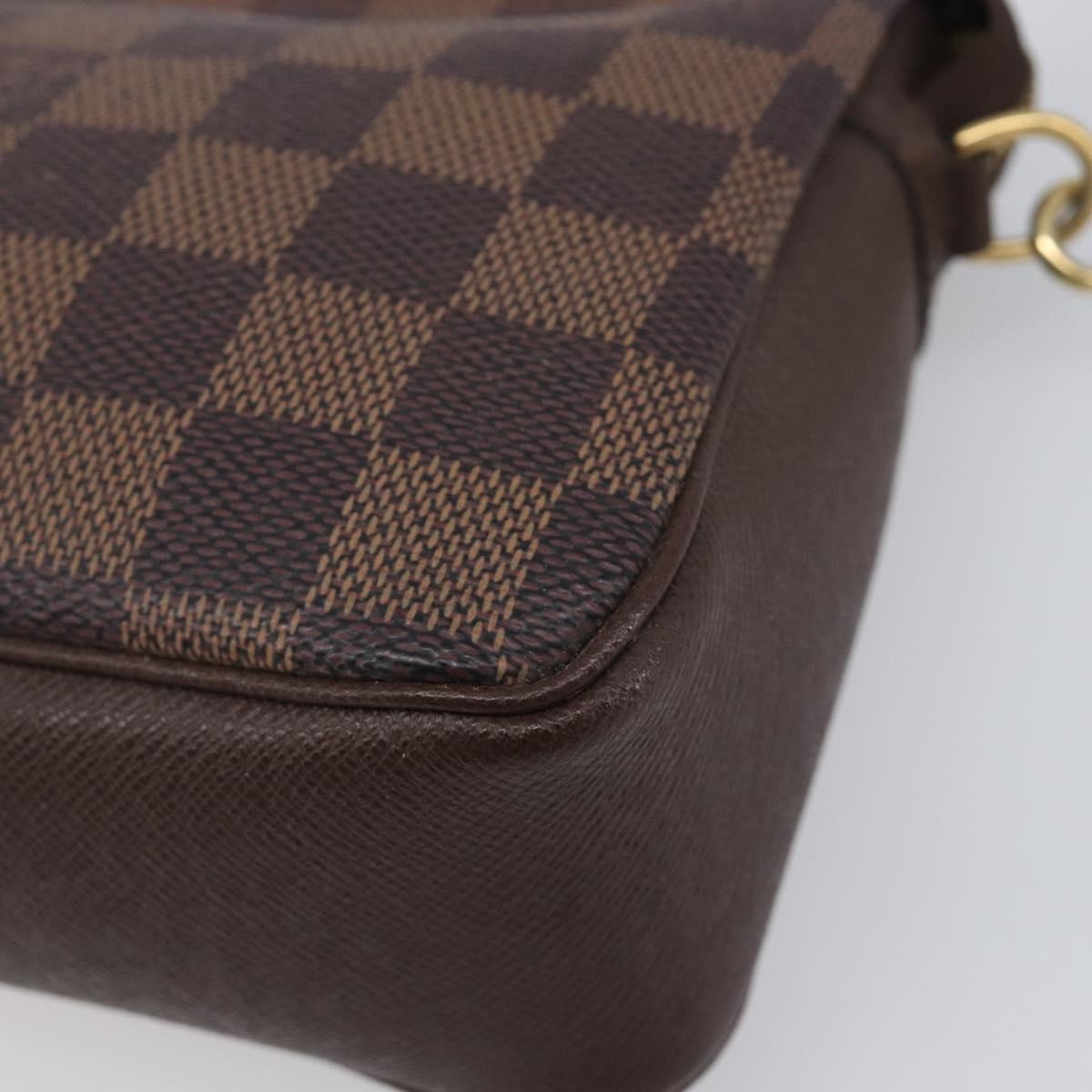 Louis Vuitton Trousse Make Up Damier Brown Canvas Clutche & Pouche Bag (Pre-Owned)