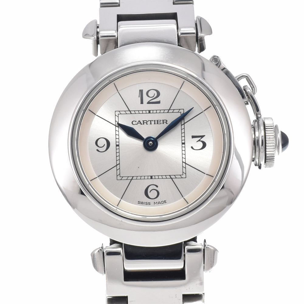 Cartier Pasha De Cartier Quartz Stainless Steel Watch (Pre-Owned)