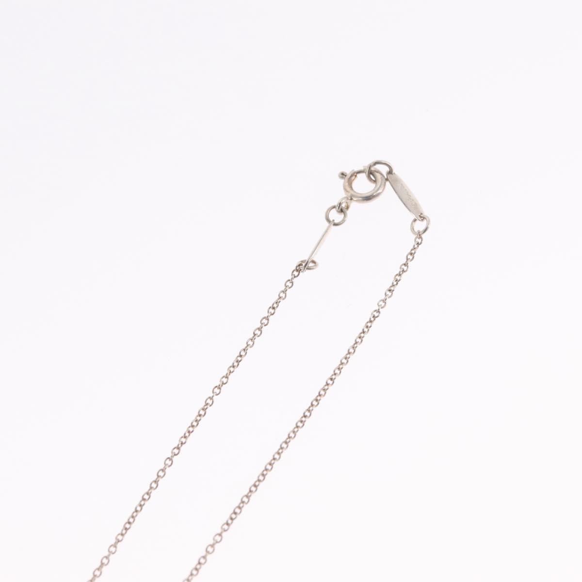 Tiffany & Co. Elsa Peretti Open Heart Pendant Sterling Silver Silver Sterling_Silver Necklace Jewelry (Pre-Owned)