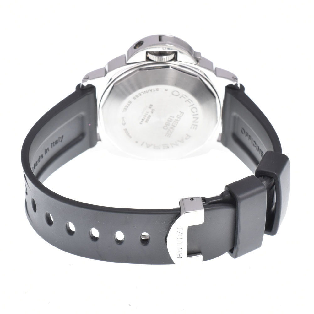 Panerai Luminor Power Reserve Automatic Stainless Steel And Rubber Watch (Pre-Owned)