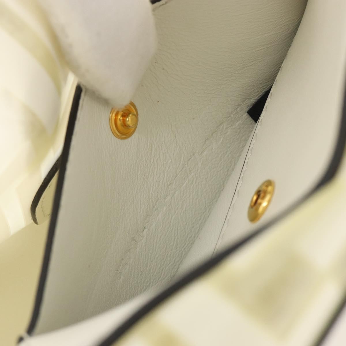 Fendi Kan I F Zucca Pu Clear Canvas Shoulder Bag Bag (Pre-Owned)