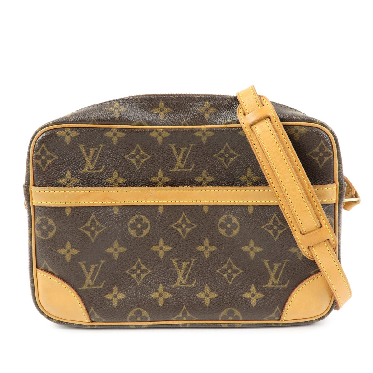 Louis Vuitton Trocadero Monogram Canvas Brown Canvas Handbag (Pre-Owned)