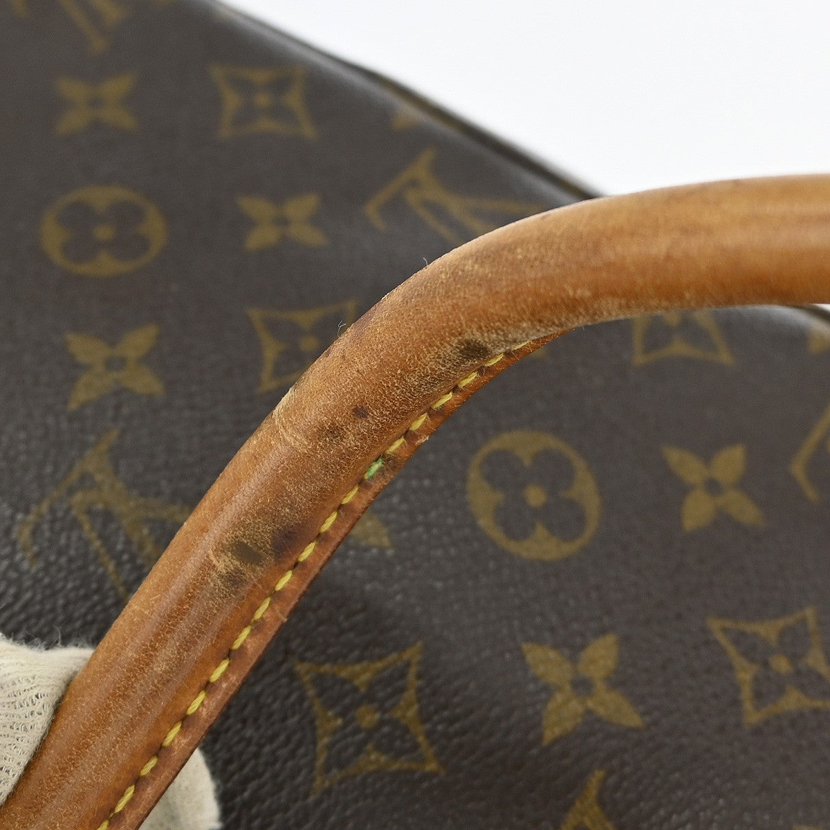 Louis Vuitton Looping Monogram Canvas Brown Canvas Handbag (Pre-Owned)
