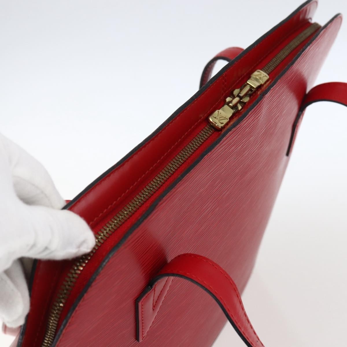 Louis Vuitton Lussac Epi Leather Red Leather Shoulder Bag Bag (Pre-Owned)
