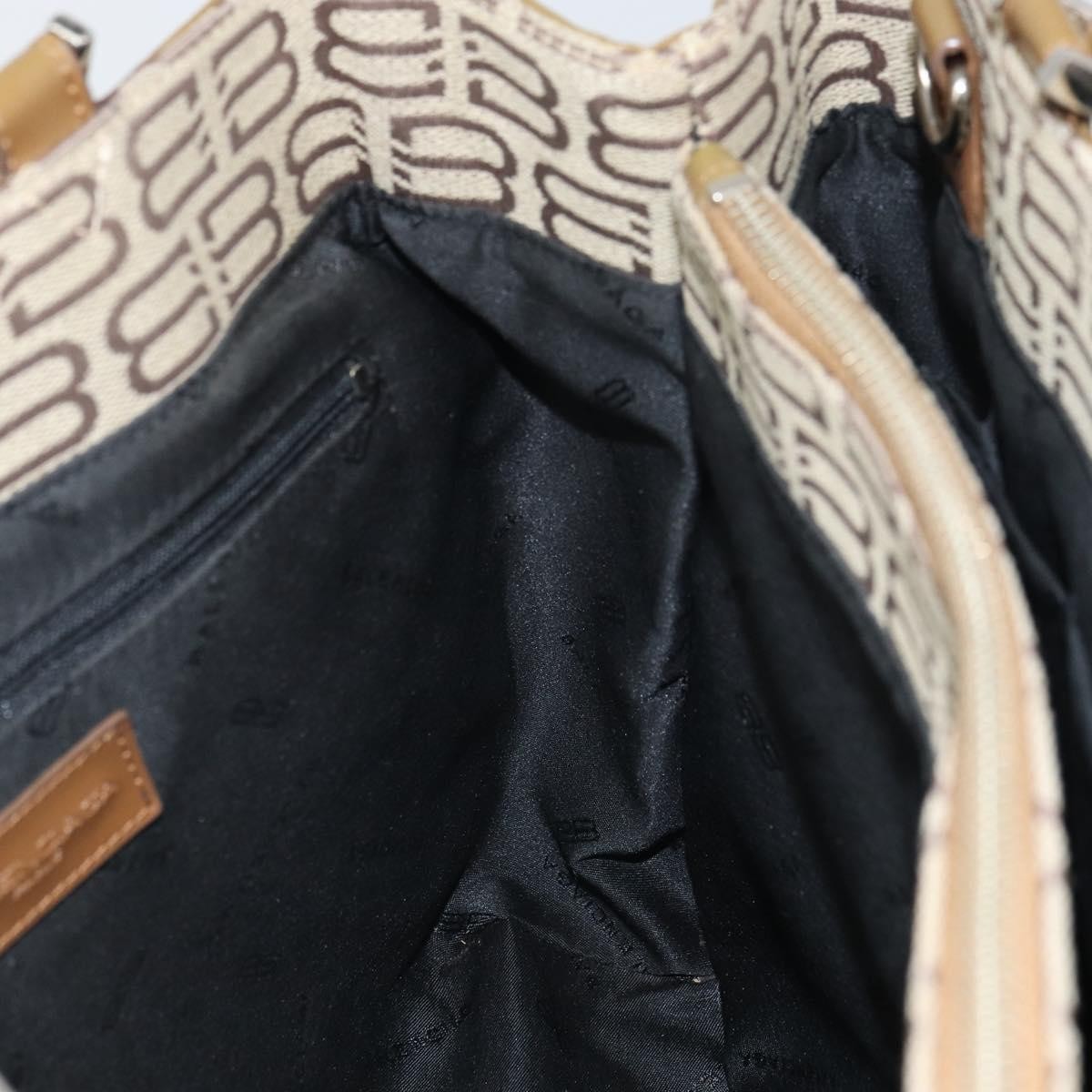 Balenciaga Vintage Canvas Beige Canvas Handbag (Pre-Owned)