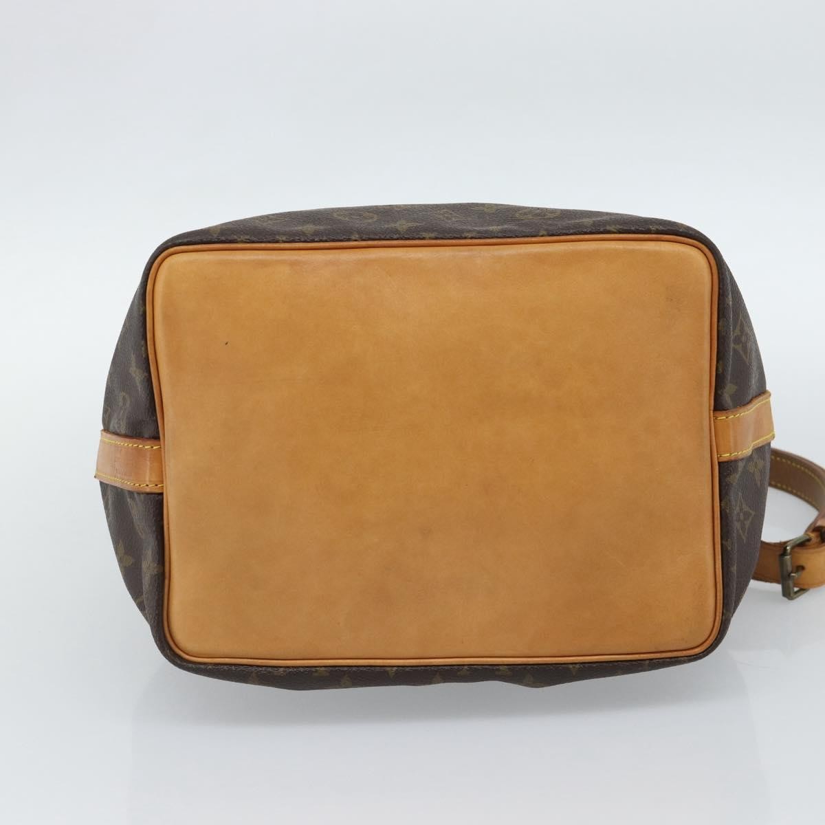Louis Vuitton Petit Noe Monogram Canvas Brown Canvas Shoulder Bag Bag (Pre-Owned)