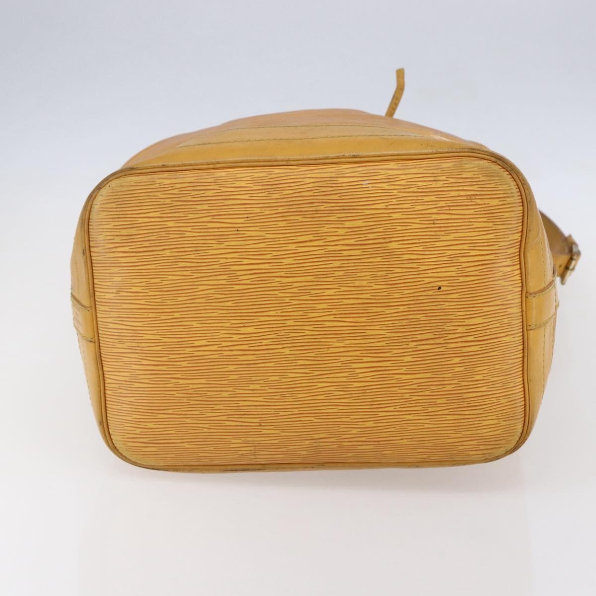 Louis Vuitton Petit Noe Nm Epi Leather Yellow Leather Shoulder Bag Bag (Pre-Owned)