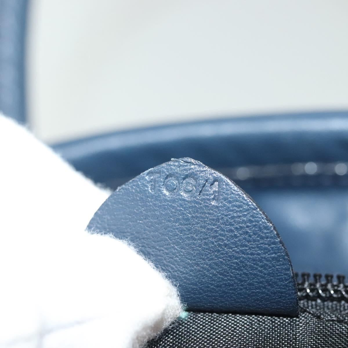 Celine Handbag Nylon Navy Nylon Handbag (Pre-Owned)