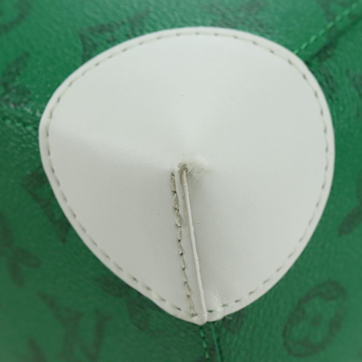 Louis Vuitton Litter Everyday Signature Vintage Monogram Canvas Green Canvas Handbag (Pre-Owned)