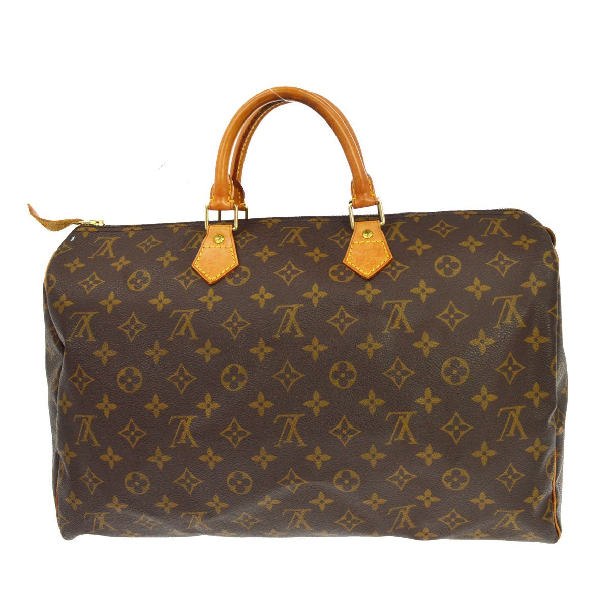 Louis Vuitton Speedy Monogram Canvas Brown Canvas Handbag (Pre-Owned)