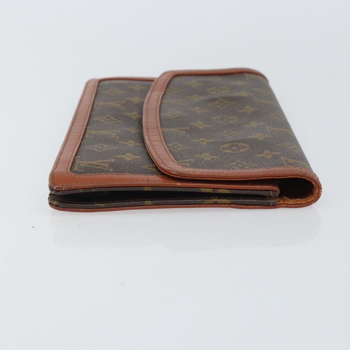 Louis Vuitton Dame Pochette Monogram Canvas Brown Canvas Clutche & Pouche Bag (Pre-Owned)