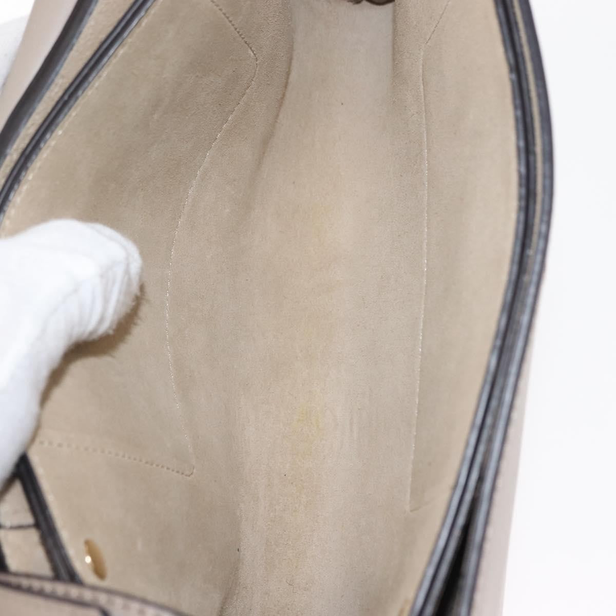 Chloe Faye Leather And Suede Beige Suede Bag (Pre-Owned)