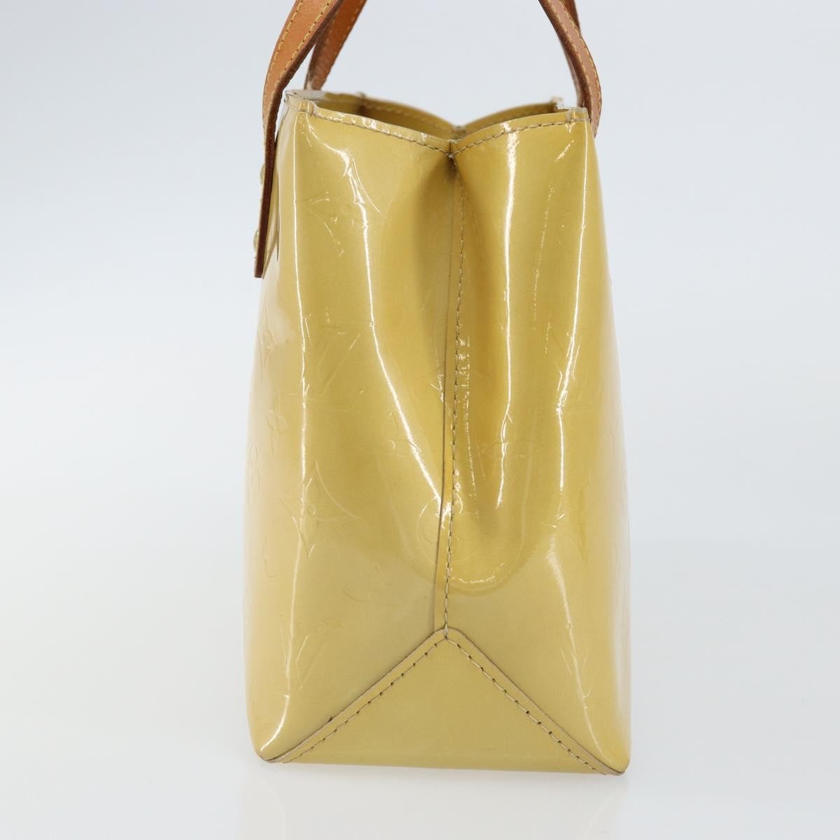 Louis Vuitton Reade Monogram Vernis Beige Patent_Leather Bag (Pre-Owned)