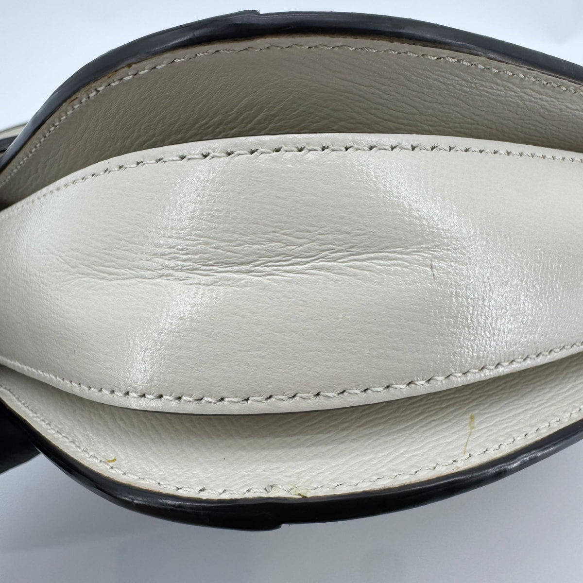 Gucci Horsebit 1955 Gg Coated Canvas With Leather Beige Canvas Shoulder Bag Bag (Pre-Owned)