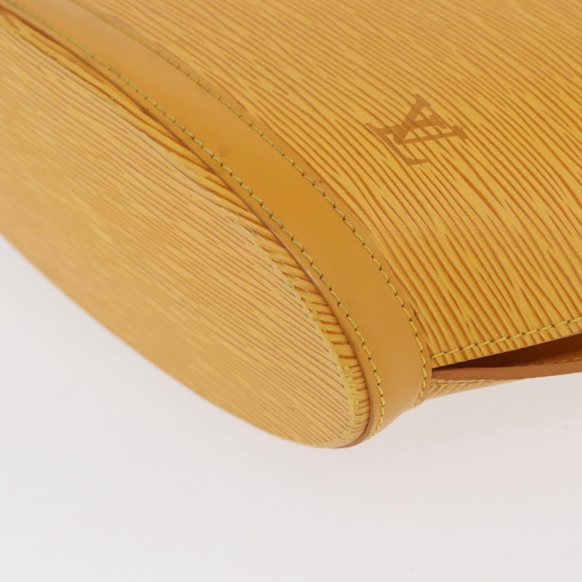 Louis Vuitton Saint Jacques Epi Leather Yellow Leather Handbag (Pre-Owned)