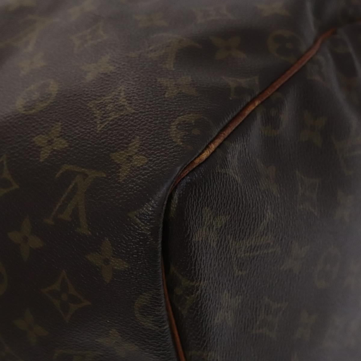 Louis Vuitton Keepall Monogram Canvas Brown Canvas Travel Bag Bag (Pre-Owned)