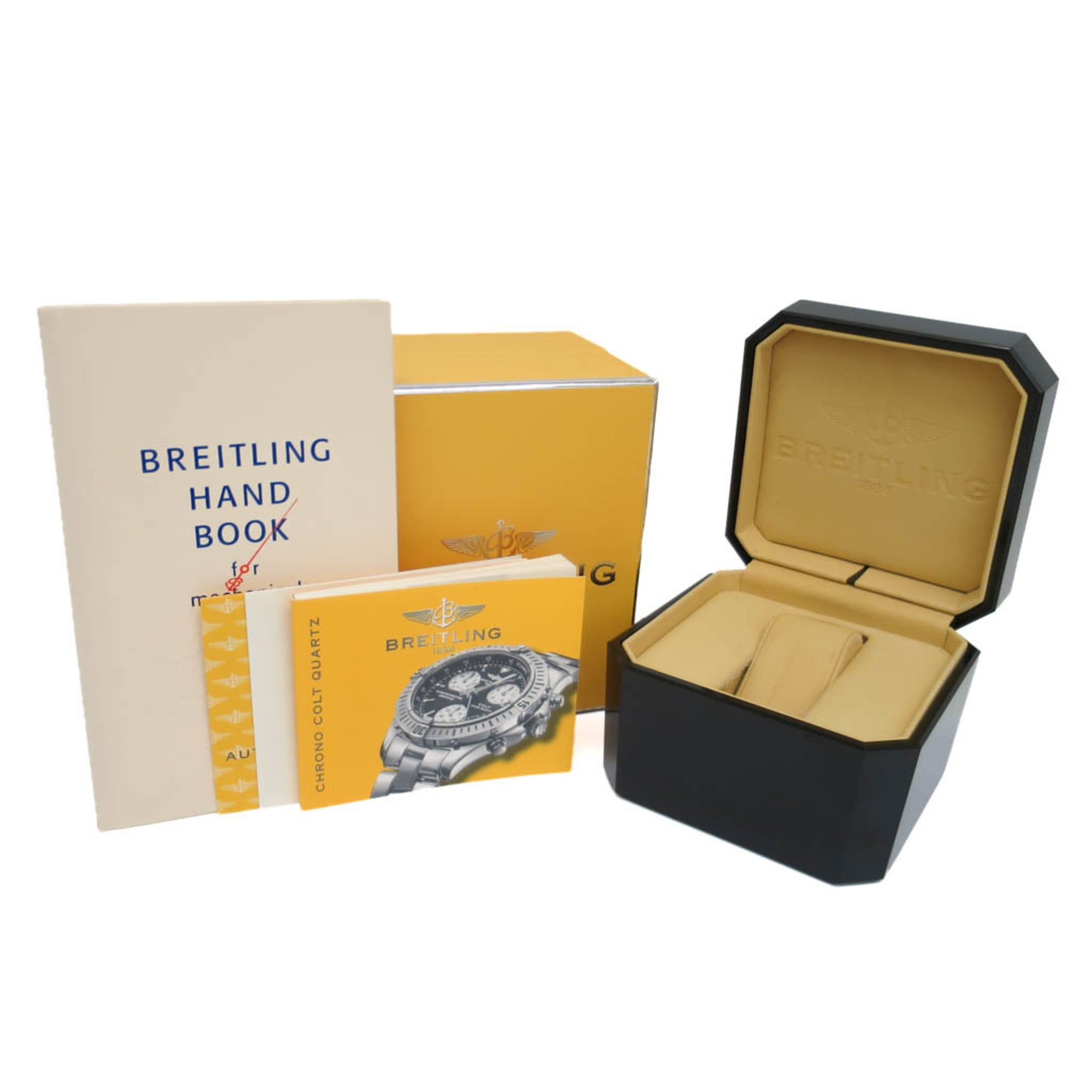 Breitling Colt Chronograph Quartz Stainless Steel Watch (Pre-Owned)