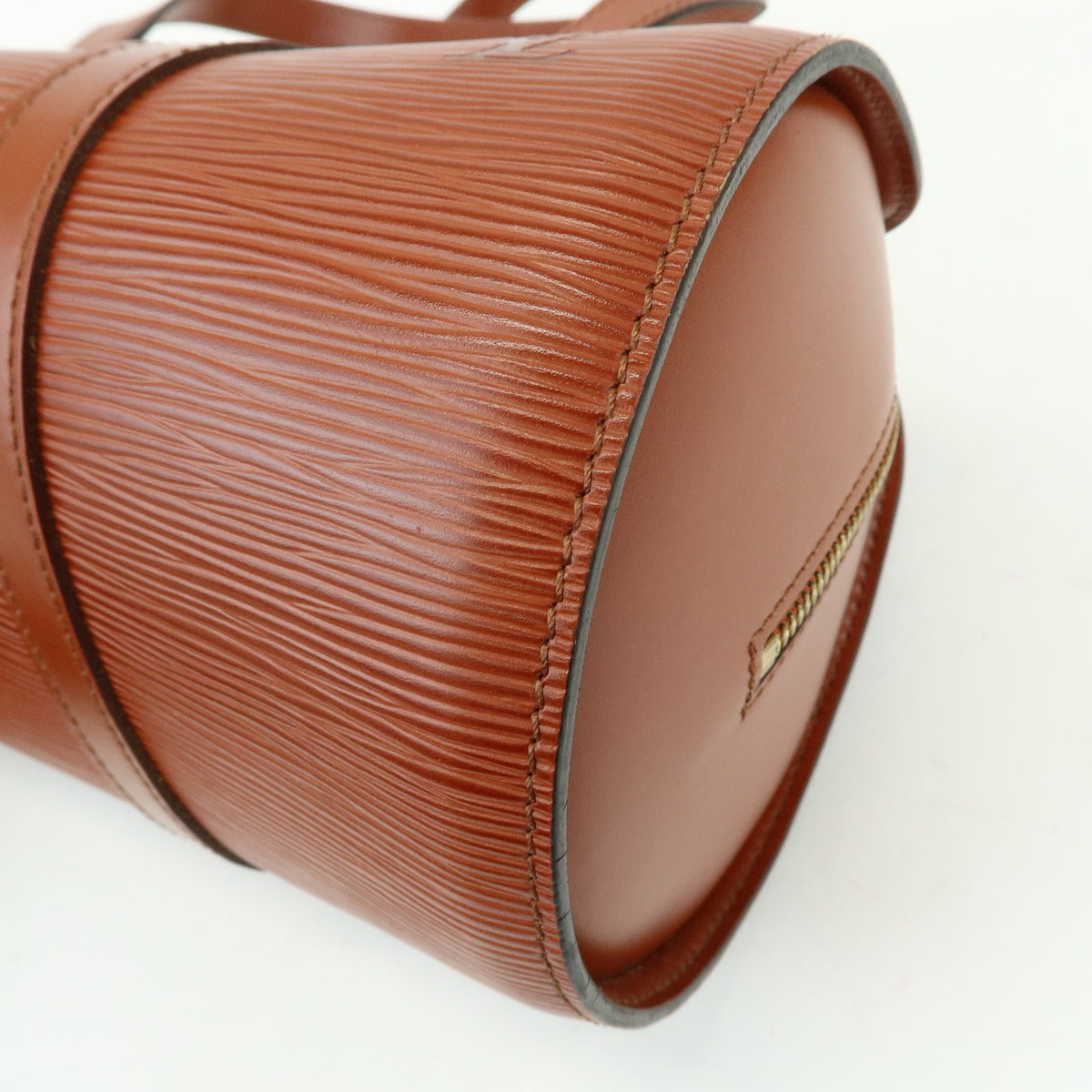 Louis Vuitton Soufflot Epi Leather Brown Leather Tote Bag Bag (Pre-Owned)