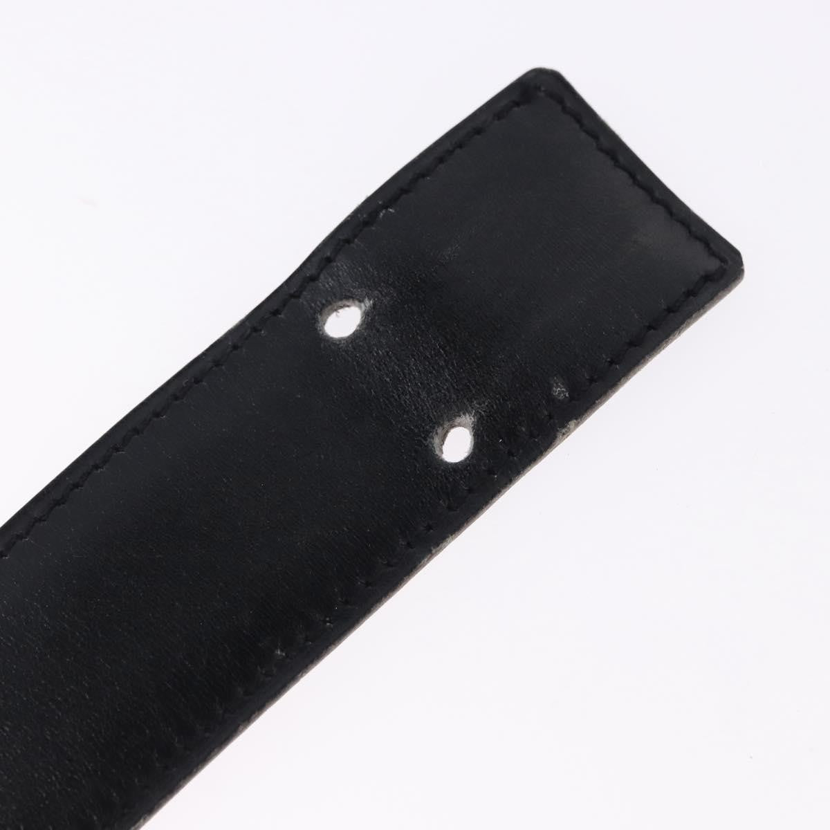 Hermes Constance Reversible Belt Leather Black Leather Belts Accessory (Pre-Owned)