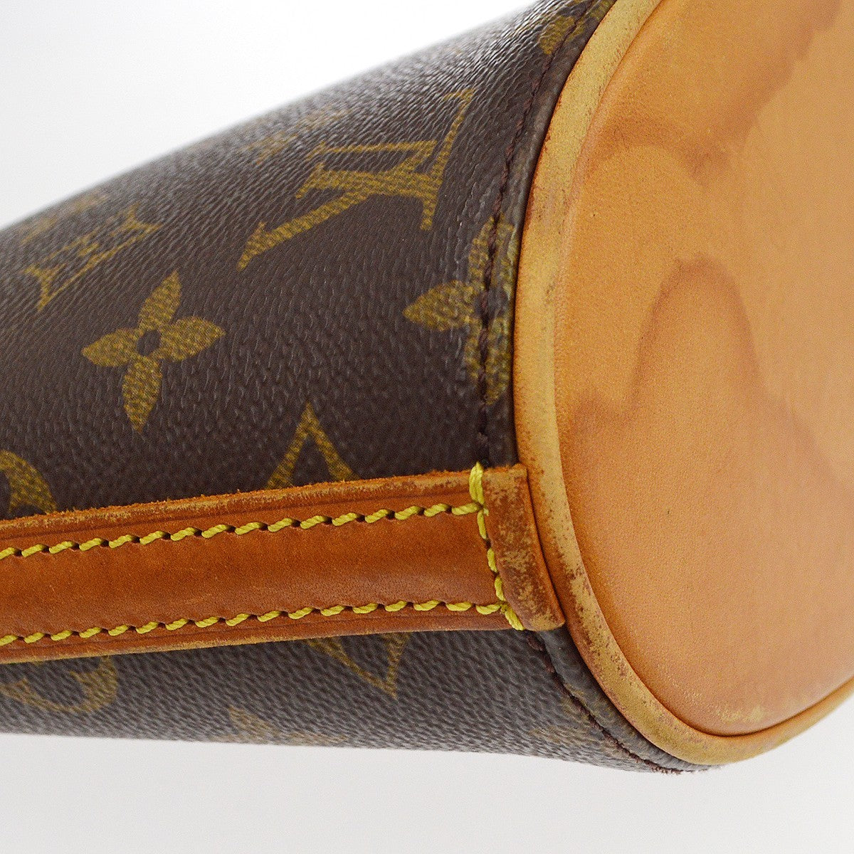 Louis Vuitton Drouot Monogram Canvas Brown Canvas Handbag (Pre-Owned)
