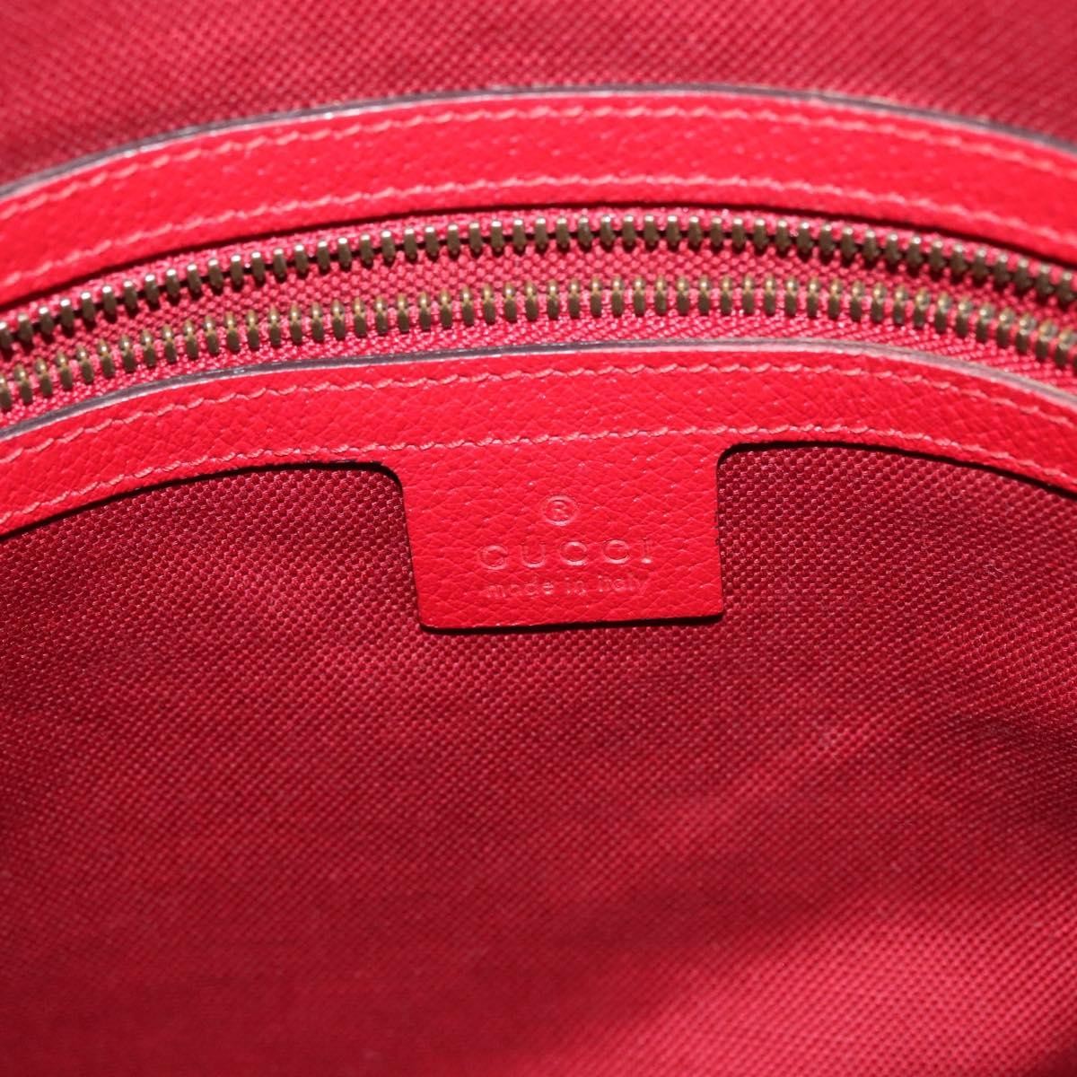 Gucci Logo Drawstring Striped Canvas Multicolour Canvas Backpack Bag (Pre-Owned)
