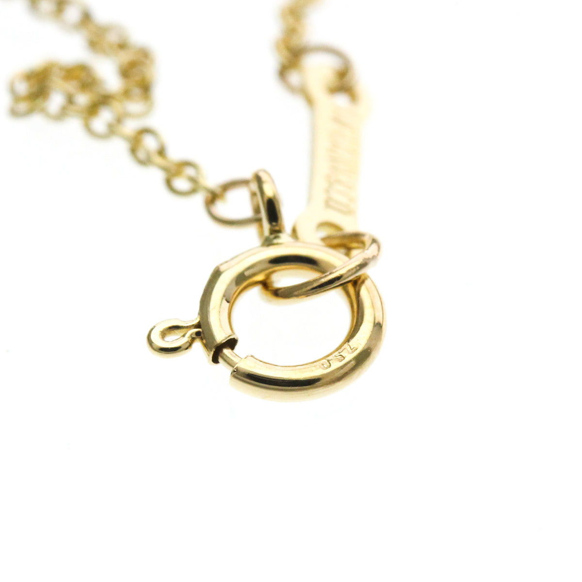 Tiffany & Co. Elsa Peretti Apple Pendant 18K Yellow Gold Gold Yellow_Gold Necklace Jewelry (Pre-Owned)