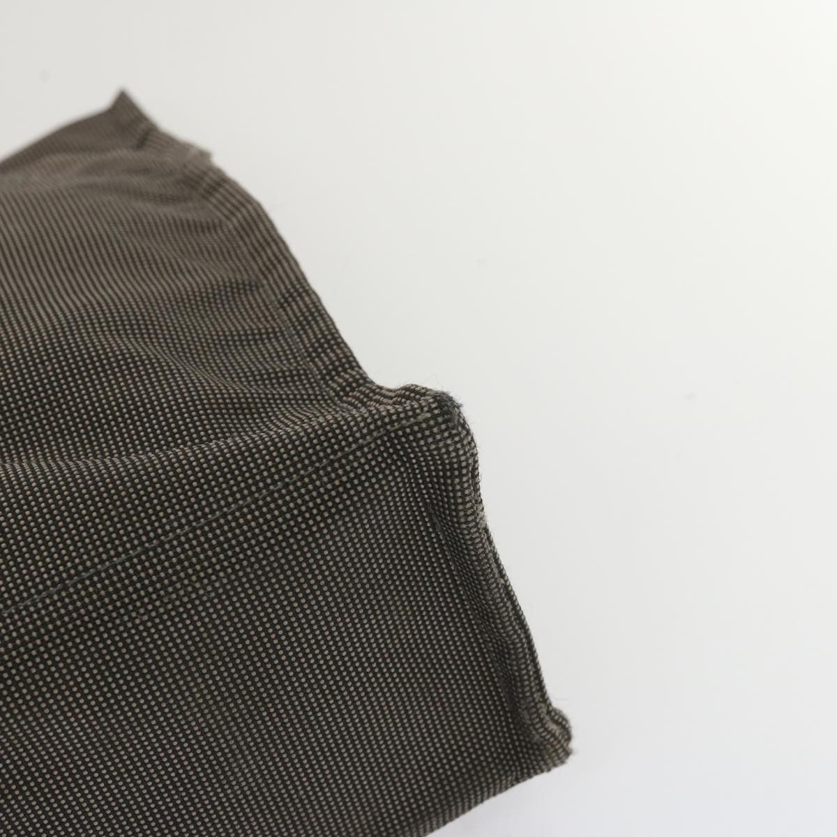 Hermes Fourre-Tout Herline Canvas Gray Canvas Tote Bag Bag (Pre-Owned)