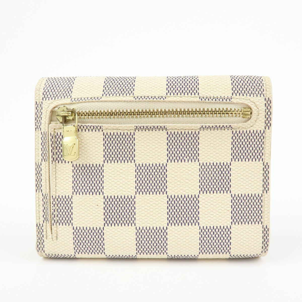 Louis Vuitton Koala Damier Beige Canvas Wallets Accessory (Pre-Owned)