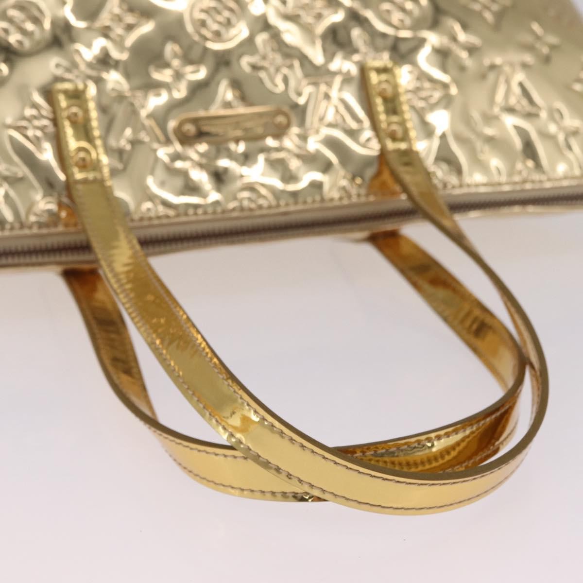 Louis Vuitton Bellevue Monogram Vernis Gold Canvas Tote Bag Bag (Pre-Owned)