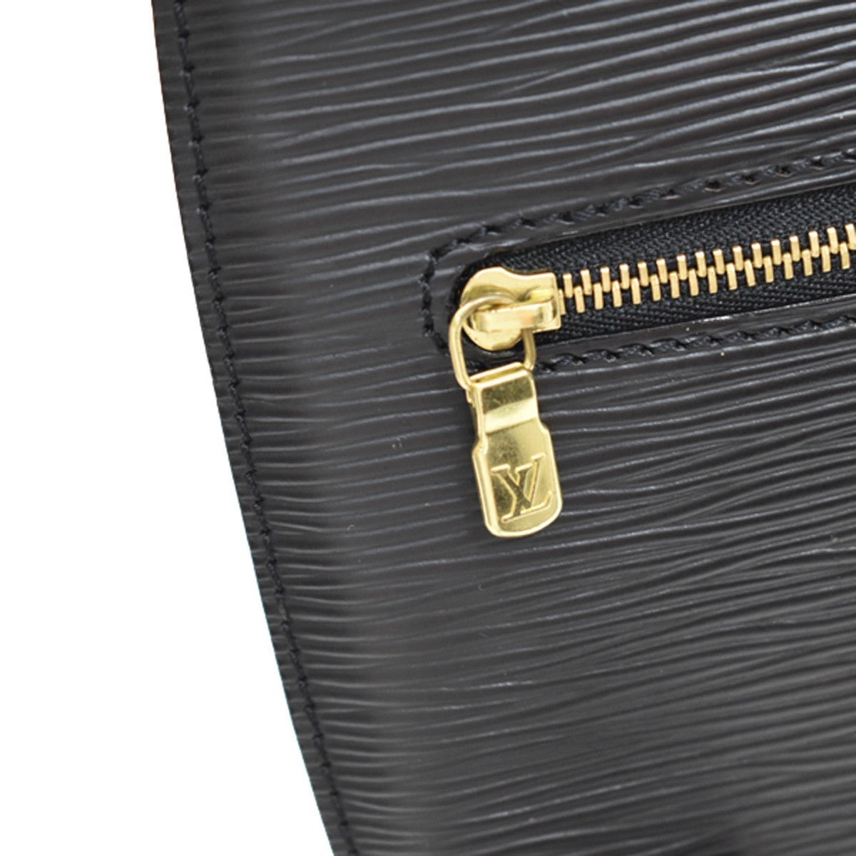 Louis Vuitton Mabillon Epi Leather Black Leather Backpack Bag (Pre-Owned)