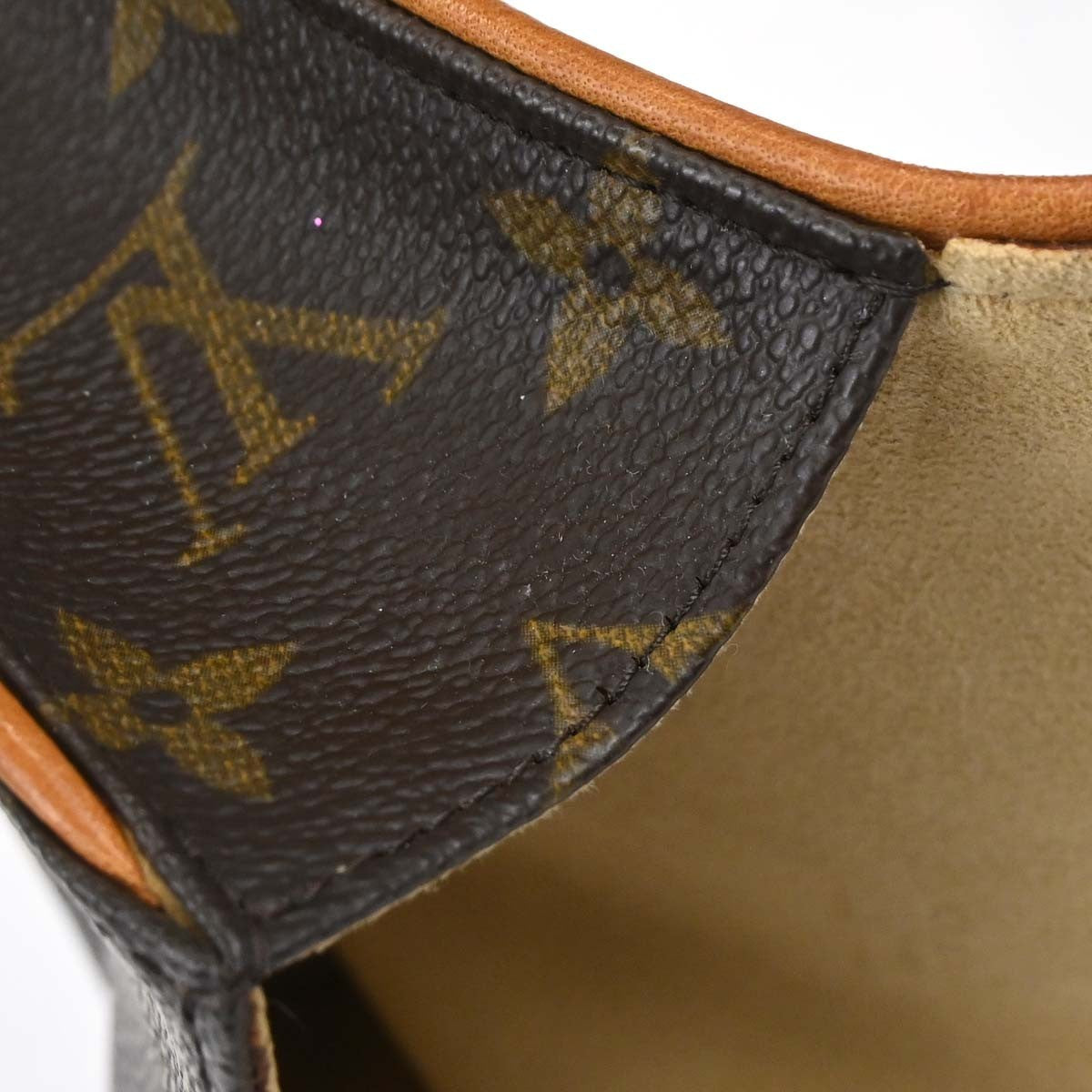 Louis Vuitton Florentine Waist Monogram Canvas Brown Canvas Handbag (Pre-Owned)