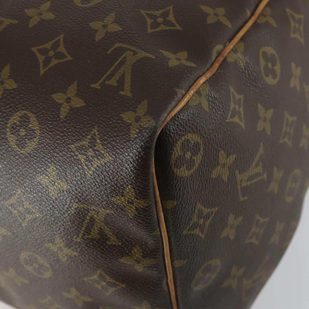 Louis Vuitton Keepall Monogram Canvas Brown Canvas Travel Bag Bag (Pre-Owned)