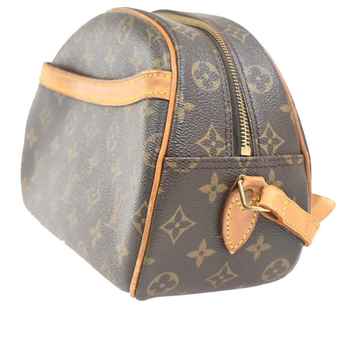 Louis Vuitton Blois Monogram Canvas Brown Canvas Shoulder Bag Bag (Pre-Owned)