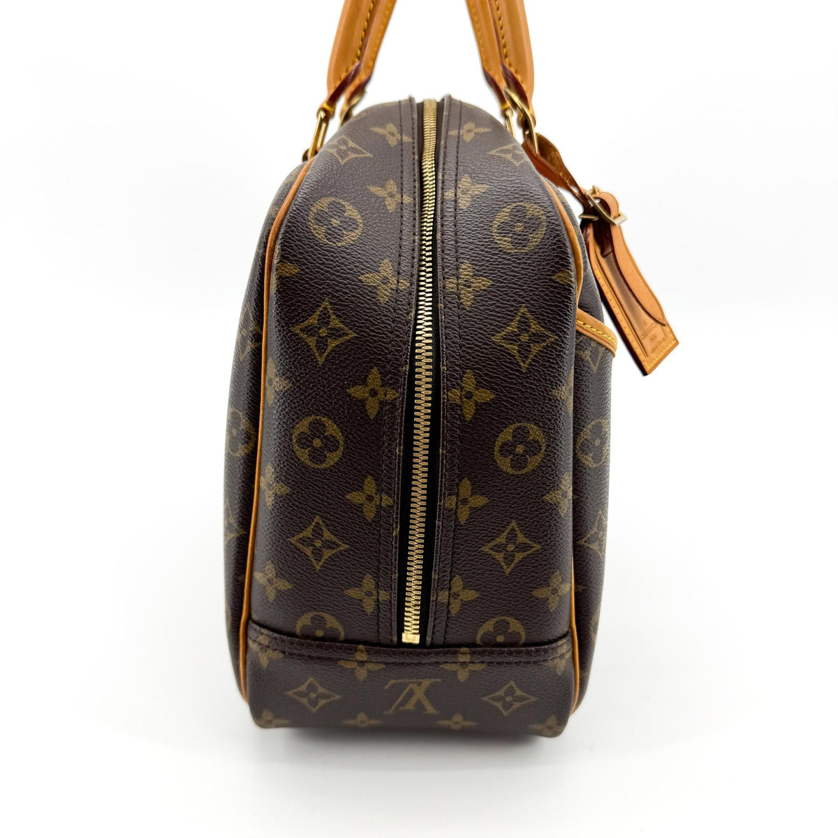 Louis Vuitton Trouville Monogram Canvas Brown Canvas Handbag (Pre-Owned)