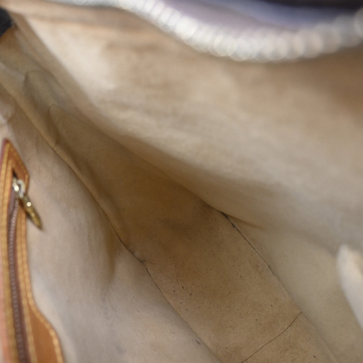 Louis Vuitton Looping Monogram Canvas Brown Canvas Handbag (Pre-Owned)