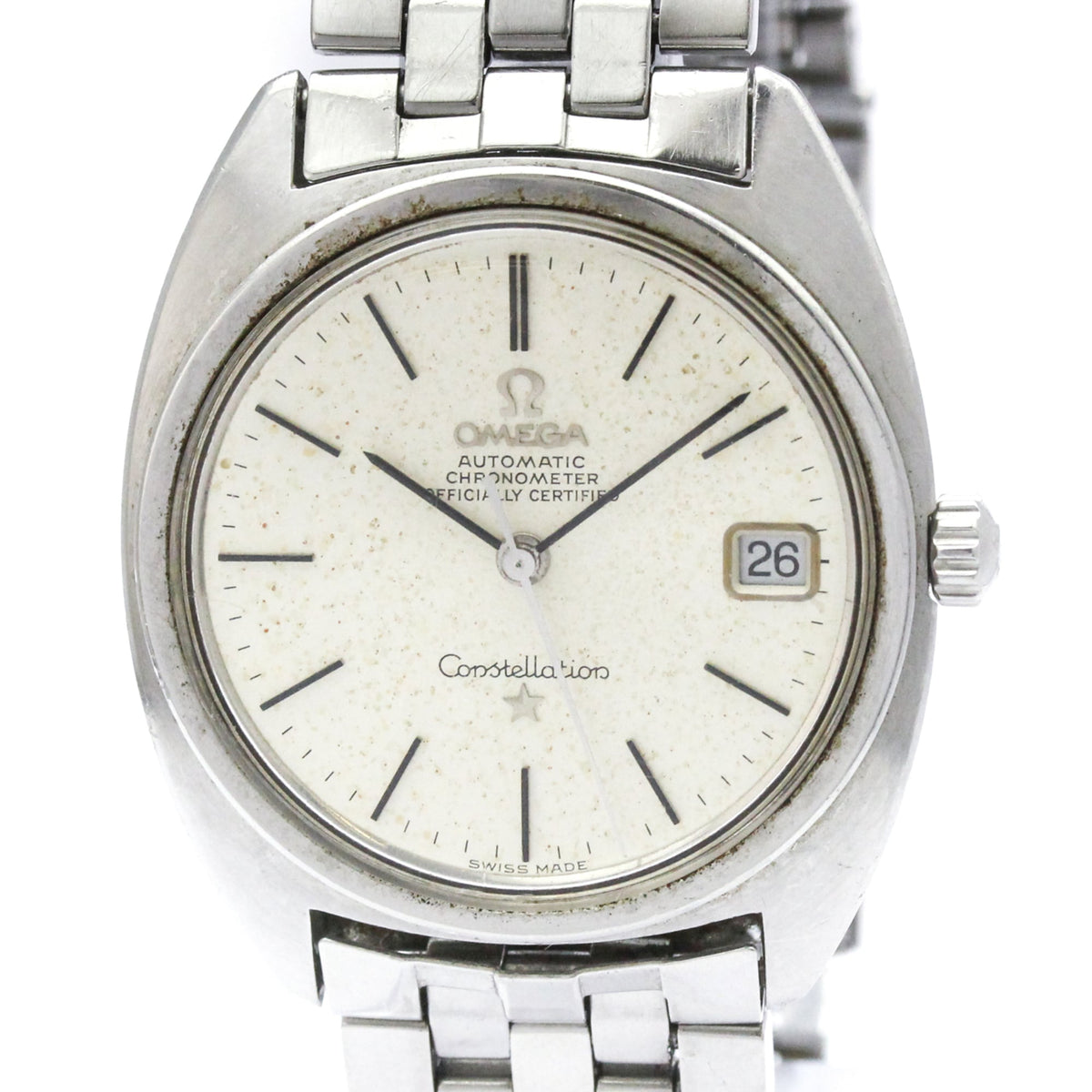 Omega Constellation Chronometer Automatic Stainless Steel Watch (Pre-Owned)
