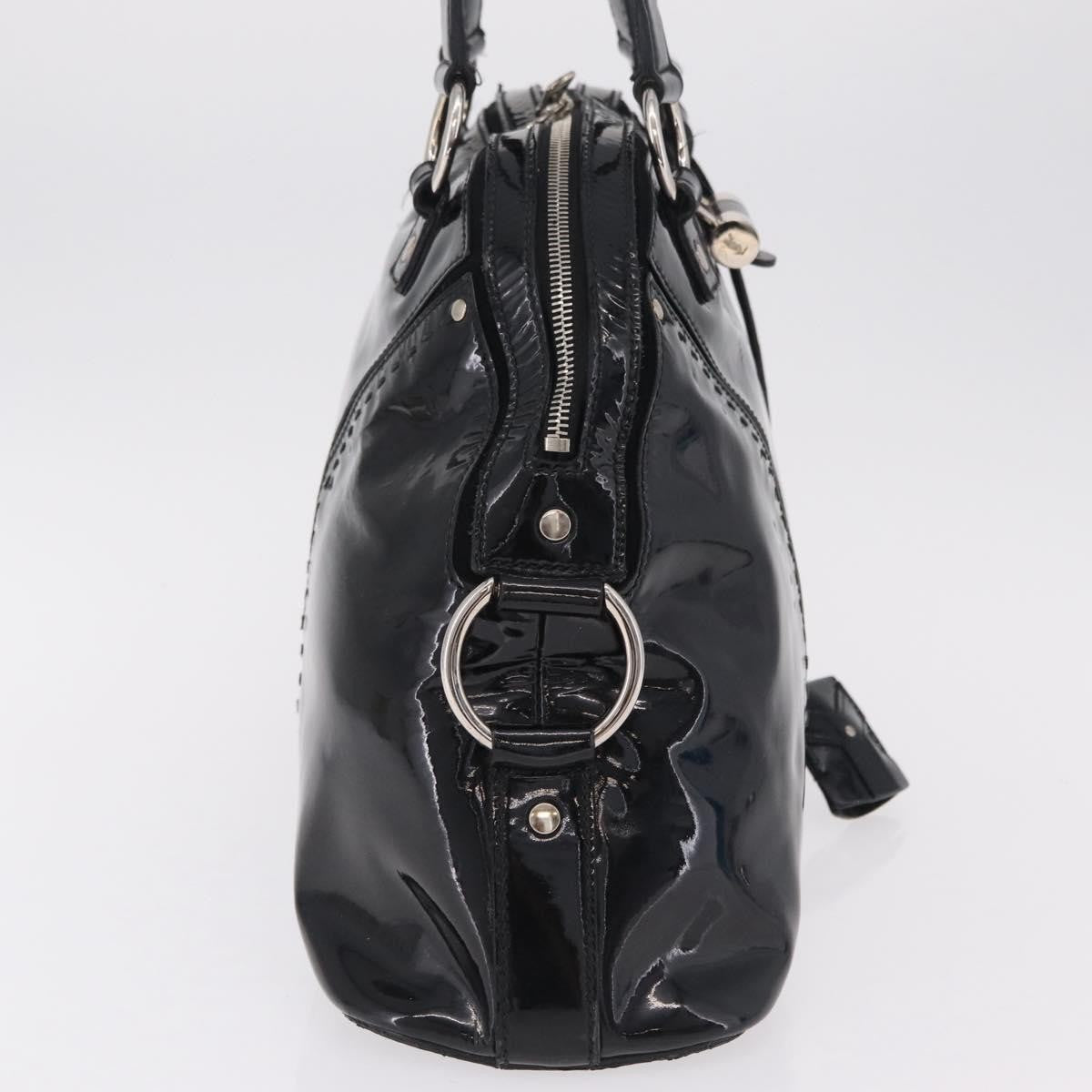 Saint Laurent Muse Patent Black Patent_Leather Shoulder Bag Bag (Pre-Owned)