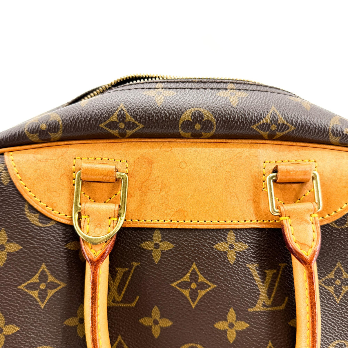 Louis Vuitton Trouville Monogram Canvas Brown Canvas Handbag (Pre-Owned)
