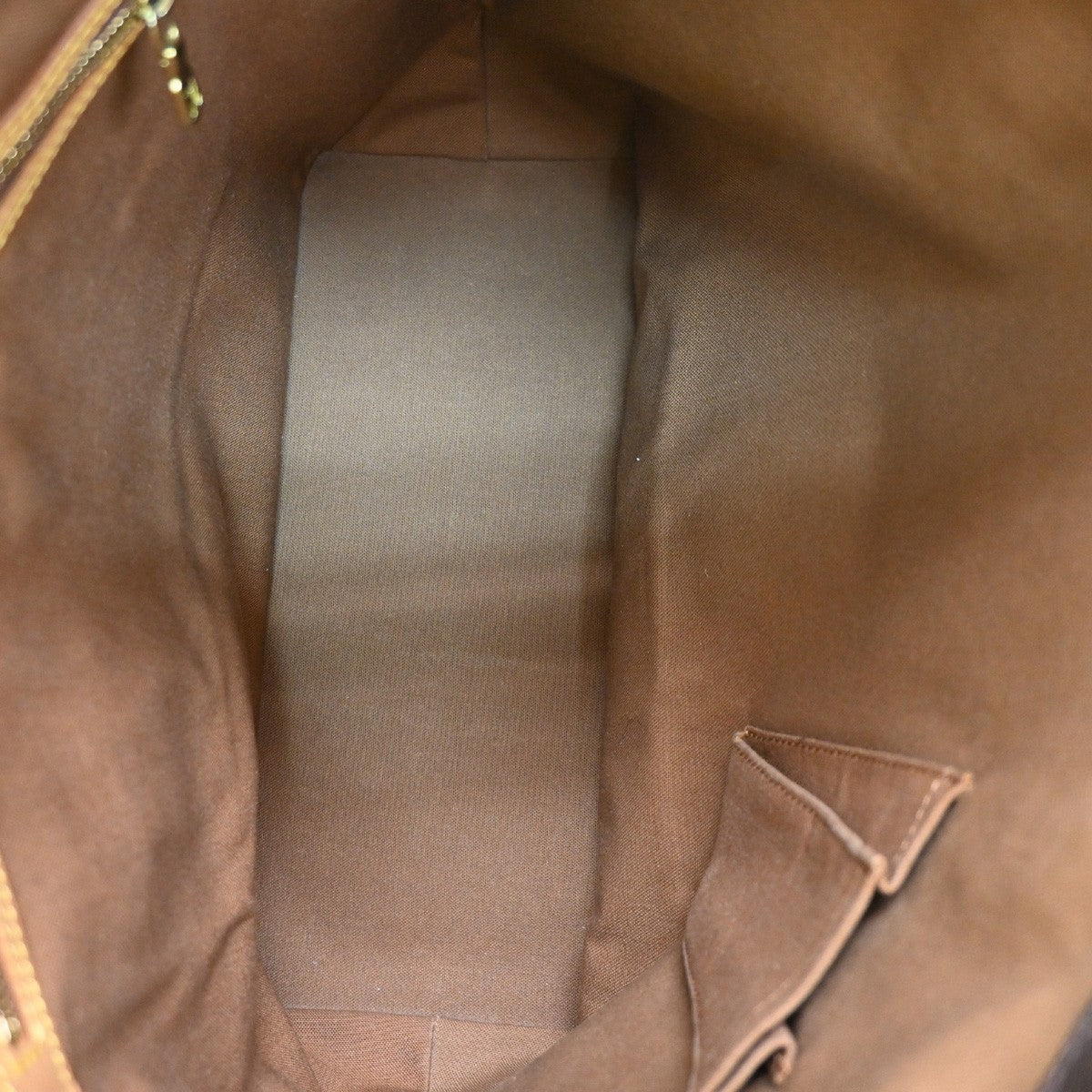 Louis Vuitton Cabas Mezzo Monogram Canvas Brown Canvas Tote Bag Bag (Pre-Owned)