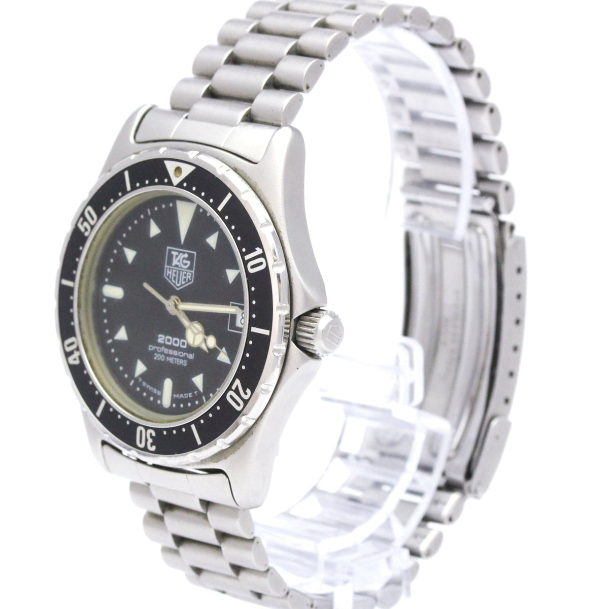 Tag Heuer 2000 Professional 200M Quartz Stainless Steel Watch (Pre-Owned)