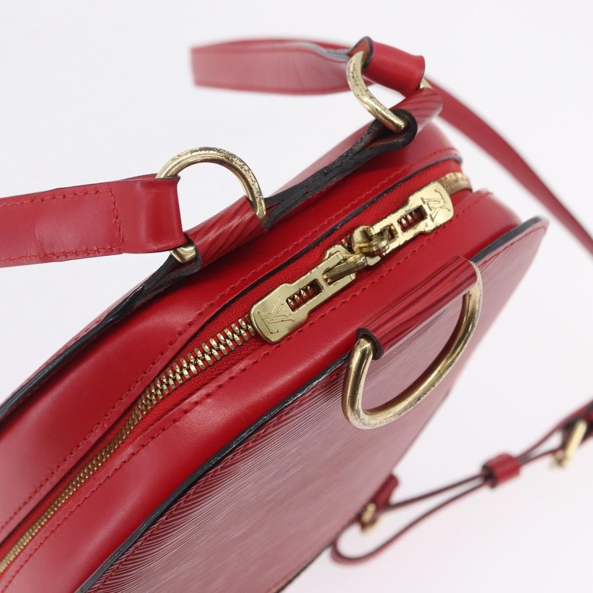 Louis Vuitton Mabillon Epi Leather Red Leather Backpack Bag (Pre-Owned)