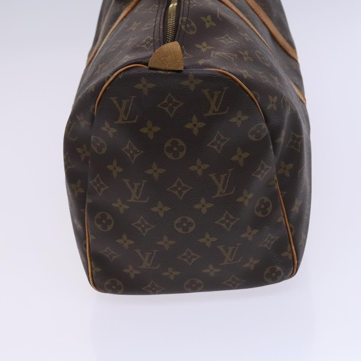 Louis Vuitton Keepall Monogram Canvas Brown Canvas Travel Bag Bag (Pre-Owned)