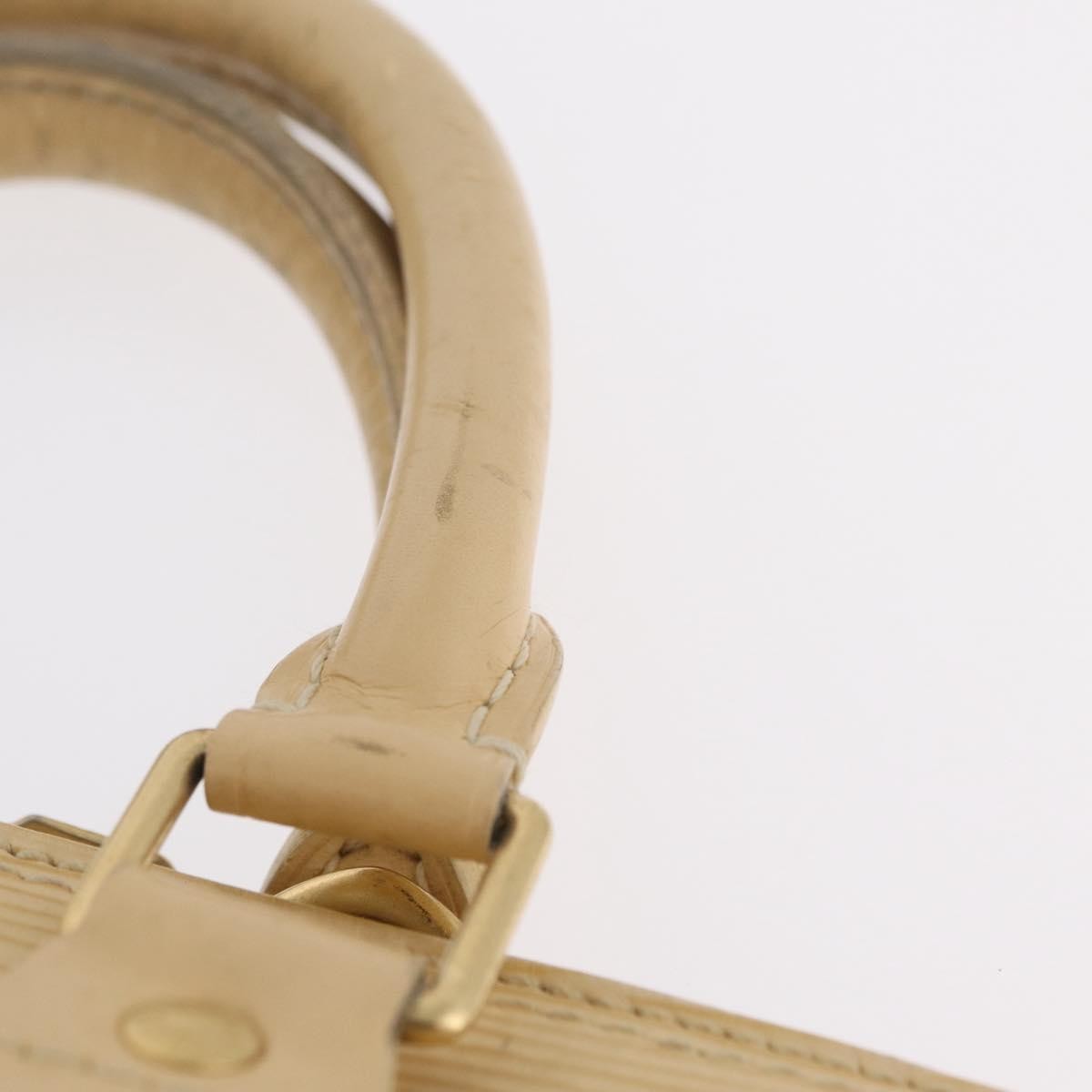 Louis Vuitton Alma Epi Leather Beige Leather Handbag (Pre-Owned)