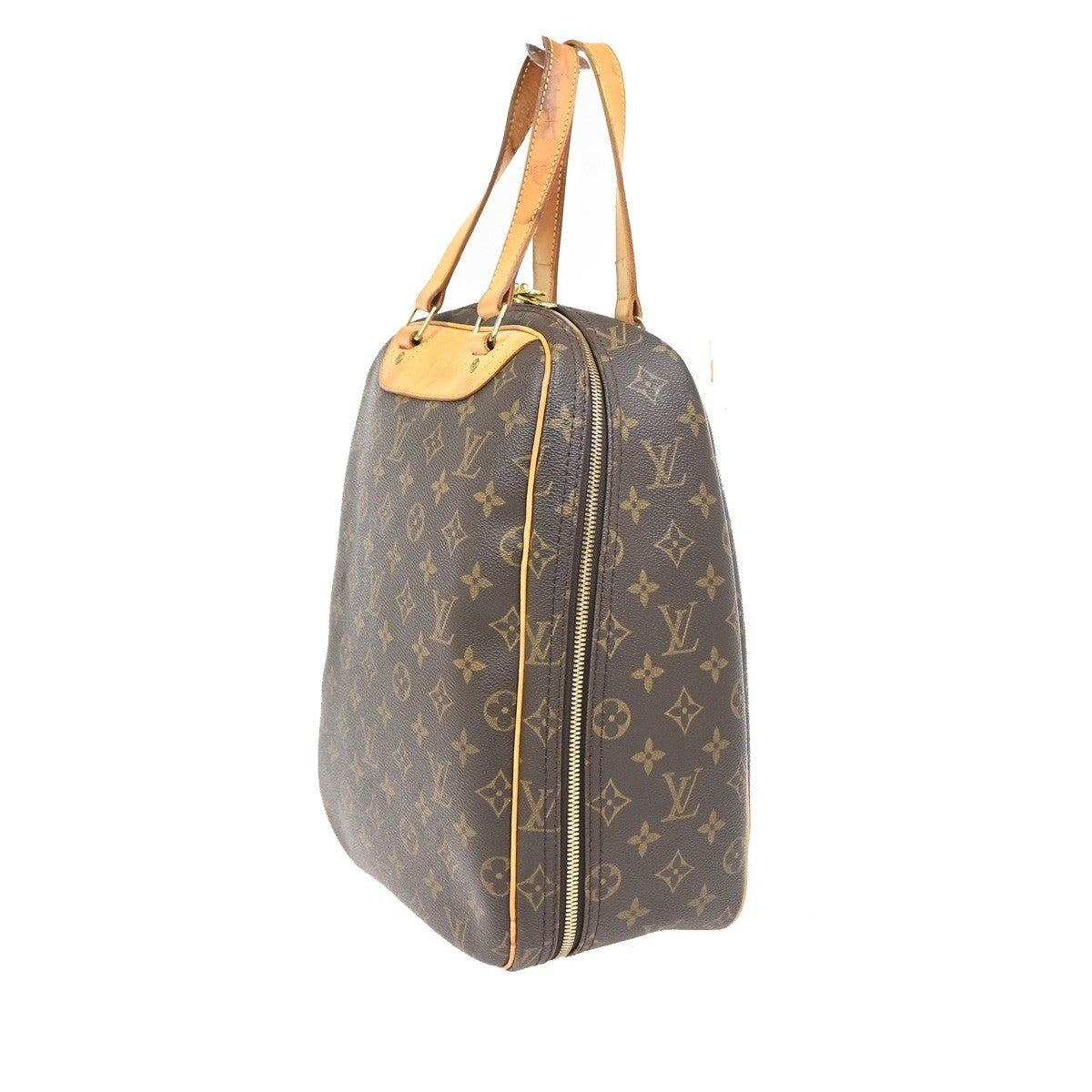 Louis Vuitton Excursion Monogram Canvas Brown Leather Handbag (Pre-Owned)