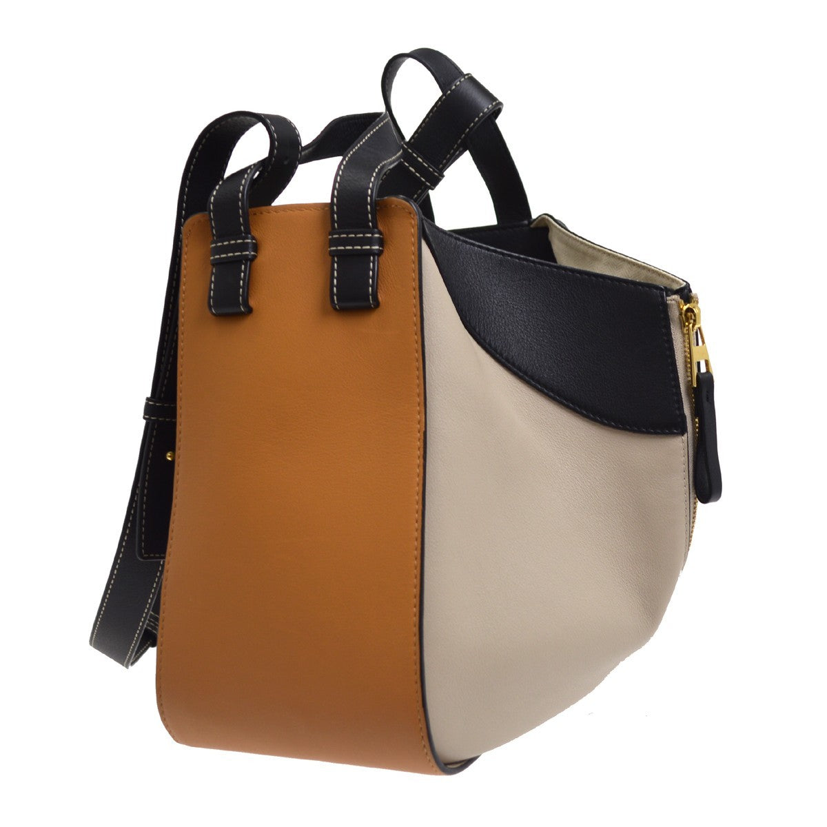Loewe Hammock Leather Brown Leather Handbag (Pre-Owned)