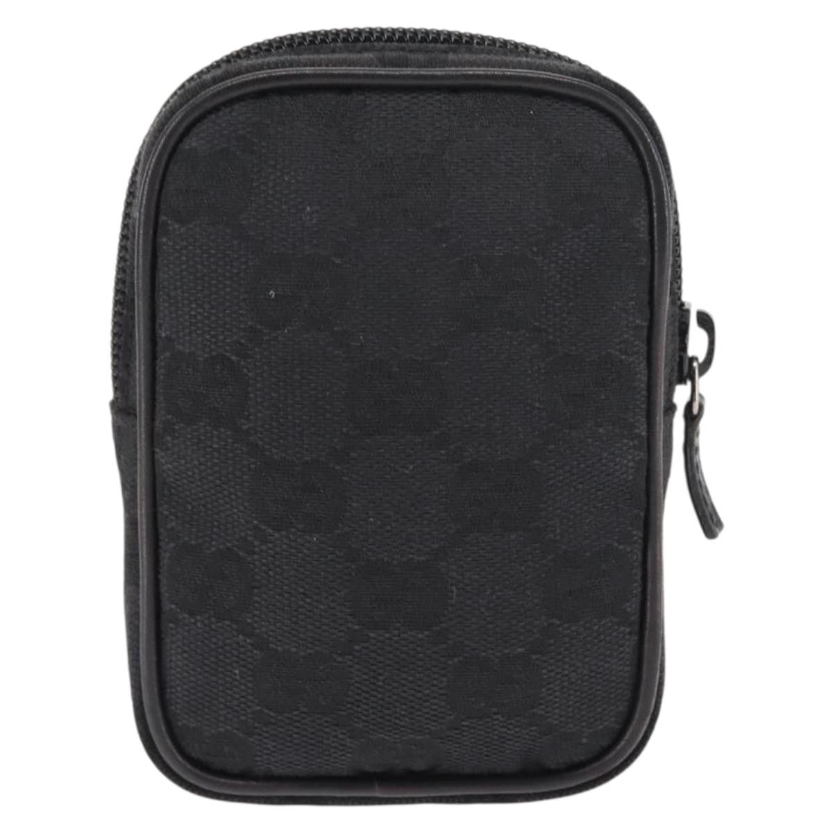 Gucci Gg Canvas Canvas Black Canvas Clutche & Pouche Bag (Pre-Owned)